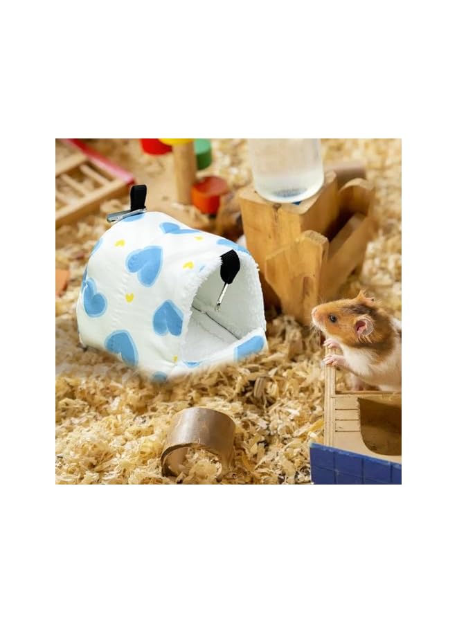 Hamster Hammock,Sugar Glider Nest,Small Animal Bed - for Sugar Glider Ferret Hamster Cage Sleeping Resting Climbing Winter - Image 2